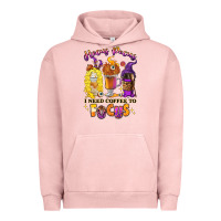 Pigment Salmon Hocus pocus i need coffee to focus Urban Hoodie - RanaPortraitStore