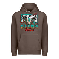 Coffee cowboy killer Premium Hoodie - texasbilliewilder