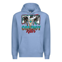 Colony Blue cowboy killer Premium Hoodie - texasbilliewilder