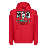 Red cowboy killer Premium Hoodie - texasbilliewilder