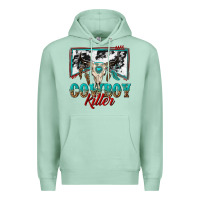 Seafoam cowboy killer Premium Hoodie - texasbilliewilder