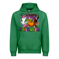 Emerald Happy Halloween Urban Hoodie - RanaPortraitStore