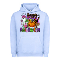 Pigment Grape Ice Happy Halloween Urban Hoodie - RanaPortraitStore