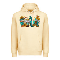 Pina Colada cross coffee cups Premium Hoodie - texasbilliewilder
