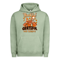 Pigment Oil Green Thankful grateful and Blessed black boy sneakers Urban Hoodie - RanaPortraitStore