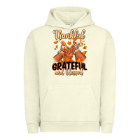 Pigment Pistachio Thankful grateful and Blessed black boy sneakers Urban Hoodie - RanaPortraitStore
