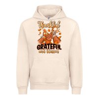 Sandshell Thankful grateful and Blessed black boy sneakers Urban Hoodie - RanaPortraitStore
