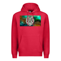 Cardinal white tiger forest license plate Premium Hoodie - RanaPortraitStore