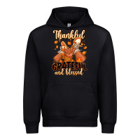 Thankful Grateful And Blessed Black Baby Girl Urban Hoodie | Teevron