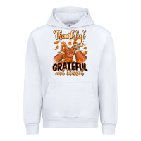 White Thankful grateful and Blessed black baby girl Urban Hoodie - RanaPortraitStore