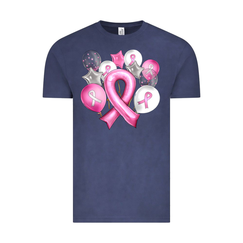 Balloons Cancer Ribbon Vintage Tee by Artiststas | Teevron