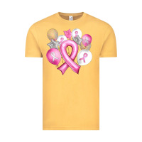 Vintage Mustard Balloons cancer ribbon Vintage Tee - Artiststas