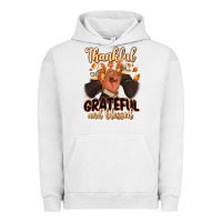 Pigment Lunar Rock Thankful grateful and Blessed black man sneakers Urban Hoodie - RanaPortraitStore