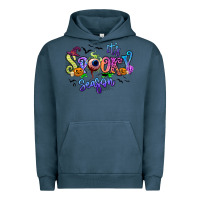 Pigment Midnight Navy It's spooky season Urban Hoodie - RanaPortraitStore