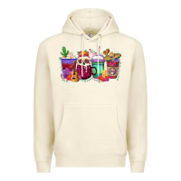 Sandshell dia de los muertos coffee cups Premium Hoodie - texasbilliewilder