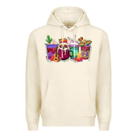 Tofu dia de los muertos coffee cups Premium Hoodie - texasbilliewilder