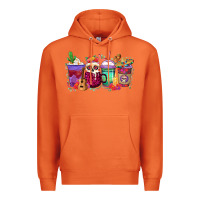 Carrot dia de los muertos coffee cups Premium Hoodie - texasbilliewilder
