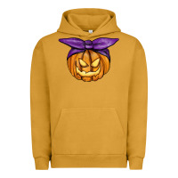 Pigment Peanut Butter Jack O' Lantern Halloween Pumpkin Urban Hoodie - RanaPortraitStore