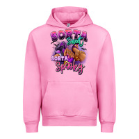 Fuchsia Pink Sorta sweet sorta spooky sneaker and heel afro wom Urban Hoodie - RanaPortraitStore