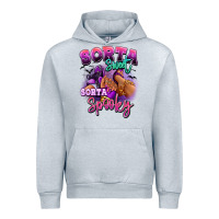 Heather Grey Sorta sweet sorta spooky sneaker and heel afro wom Urban Hoodie - RanaPortraitStore