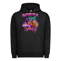 Pigment Black Sorta sweet sorta spooky sneaker and heel afro wom Urban Hoodie - RanaPortraitStore