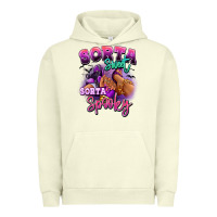Pigment Pistachio Sorta sweet sorta spooky sneaker and heel afro wom Urban Hoodie - RanaPortraitStore