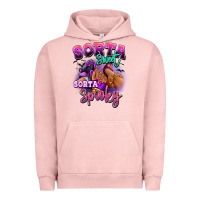 Pigment Salmon Sorta sweet sorta spooky sneaker and heel afro wom Urban Hoodie - RanaPortraitStore