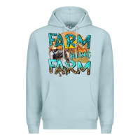Blue Mist farm sweet farm with horses Premium Hoodie - texasbilliewilder