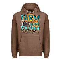Chestnut farm sweet farm with horses Premium Hoodie - texasbilliewilder
