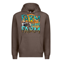 Coffee farm sweet farm with horses Premium Hoodie - texasbilliewilder