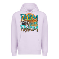 Lilac farm sweet farm with horses Premium Hoodie - texasbilliewilder