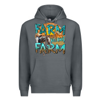 Rock farm sweet farm with horses Premium Hoodie - texasbilliewilder