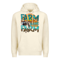 Sandshell farm sweet farm with horses Premium Hoodie - texasbilliewilder
