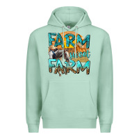 Seafoam farm sweet farm with horses Premium Hoodie - texasbilliewilder