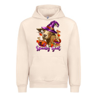 Sandshell Spooky Goat Urban Hoodie - RanaPortraitStore