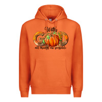 Carrot With God All Thing Are Possible Premium Hoodie - RanaPortraitStore