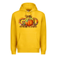 Lemon With God All Thing Are Possible Premium Hoodie - RanaPortraitStore