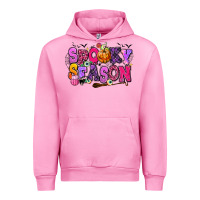 Fuchsia Pink Spooky season Halloween Urban Hoodie - RanaPortraitStore