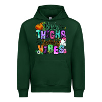 Forest Green Thick thighs spooky vibes Urban Hoodie - RanaPortraitStore