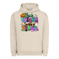 Pigment French Oak Thick thighs spooky vibes Urban Hoodie - RanaPortraitStore