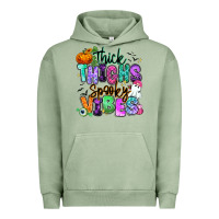 Pigment Oil Green Thick thighs spooky vibes Urban Hoodie - RanaPortraitStore