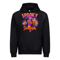 Black Spooky season sneaker and heel afro woman Urban Hoodie - RanaPortraitStore