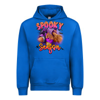 Cobalt Spooky season sneaker and heel afro woman Urban Hoodie - RanaPortraitStore