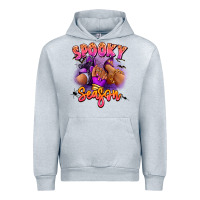 Heather Grey Spooky season sneaker and heel afro woman Urban Hoodie - RanaPortraitStore