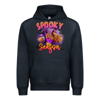 Navy Spooky season sneaker and heel afro woman Urban Hoodie - RanaPortraitStore