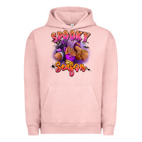 Pigment Salmon Spooky season sneaker and heel afro woman Urban Hoodie - RanaPortraitStore