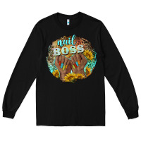 Black nail boss Long Sleeve Tee - BarkalooDesign