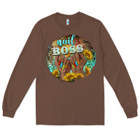 Chestnut nail boss Long Sleeve Tee - BarkalooDesign