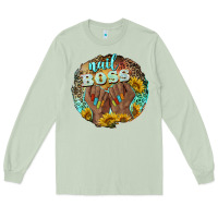 Matcha nail boss Long Sleeve Tee - BarkalooDesign