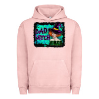 Halloween Bad Witch Vibes Watercolor Urban Hoodie | Teevron